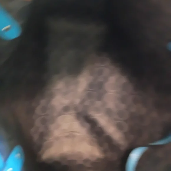 Coach Reversible Tote Vibrant BlueTo Soft Black&Gray NWOT Perfect 2in1 Bag - Picture 10 of 16